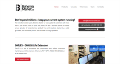 Desktop Screenshot of bohemiamarket.com