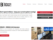 Tablet Screenshot of bohemiamarket.com